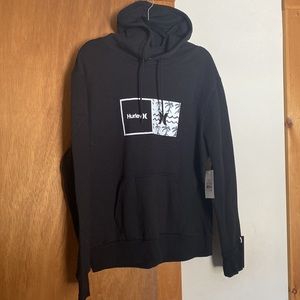 NWT Hurley hoodie, black size L